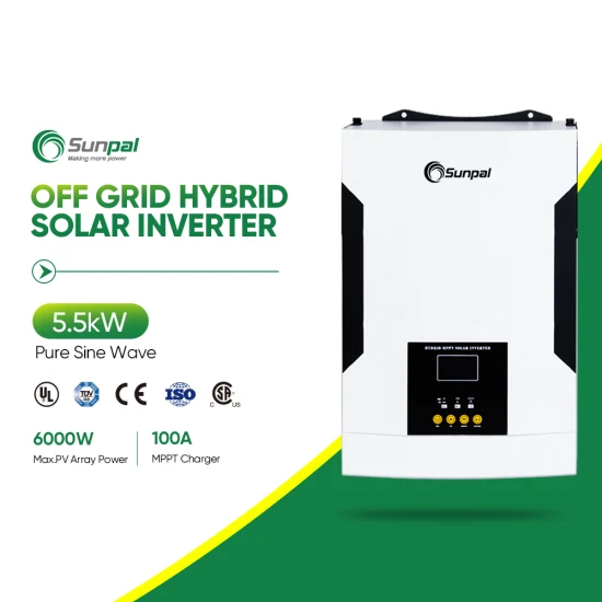 Sunpal 12 V 24 V 48 V einphasiger Wechselrichter 3,5 kW 5 kW 5,5 kW Sunon PRO Off-Grid-Hybrid-Solar-Wechselrichter funktioniert ohne Batterie